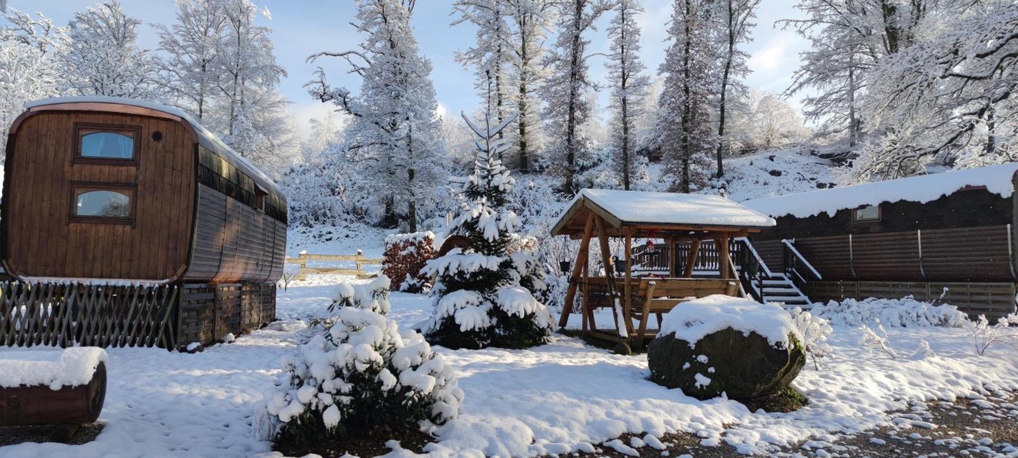 Hotel Ma Roulotte Sous Les Chenes "La Passionnee" Raon-aux-Bois Exteriér fotografie