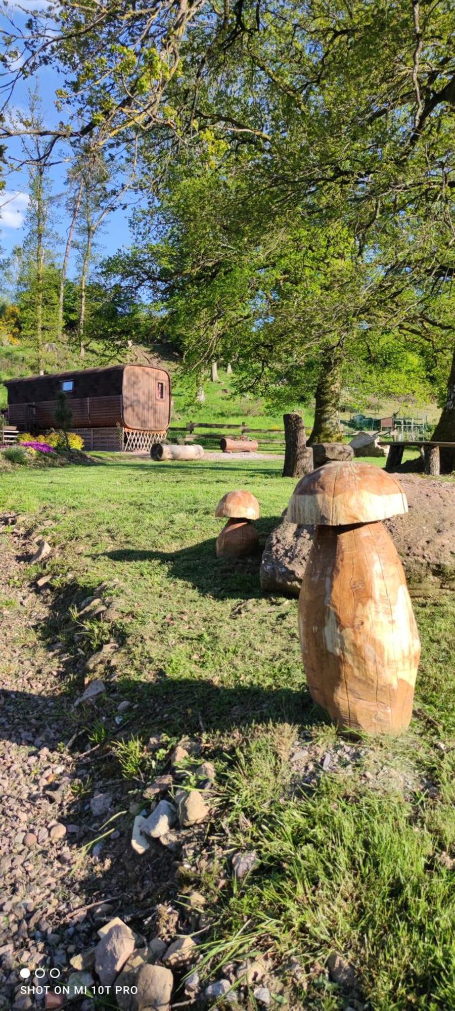 Hotel Ma Roulotte Sous Les Chenes "La Passionnee" Raon-aux-Bois Exteriér fotografie